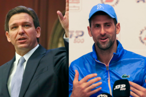 El gobernador de Florida, Ron DeSantis, admitió que, de ser posible, llevaría a Novak Djokovic a Miami en barco