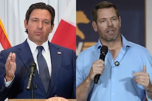 Ron DeSantis se suma al escándalo en California y pide la renuncia de Eric Swalwell en el Congreso