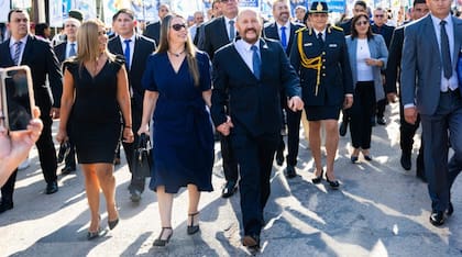 El gobernador de Formosa, Gildo Insfrán, en la apertura de sesiones en su provincia