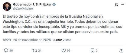 El gobernador de Illinois instó a condenar este tipo de "violencia inaceptable"