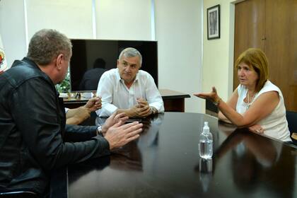 El gobernador de Jujuy, Gerardo Morales, y la titular de Pro, Patricia Bullrich, se reunieron en la sede del comité nacional del radicalismo y limaron asperezas