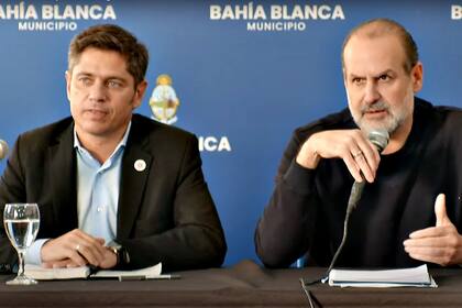 El gobernador de la provincia de Buenos Aires, Axel Kicillof, realizó anuncios sobre inversiones para reconstruir Bahía Blanca.