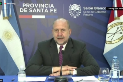 El gobernador de la provincia de Santa Fe, Omar Perotti celebró el lanzamiento de la nueva planta de biogás en Venado Tuerto