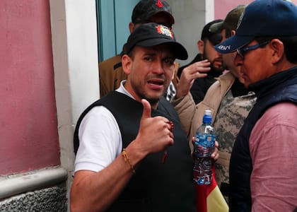 El gobernador de Santa Cruz, Luis Fernando Camacho. (AP Foto/Juan Karita, Archivo)