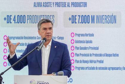 El gobernador del Chaco, Leandro Zdero