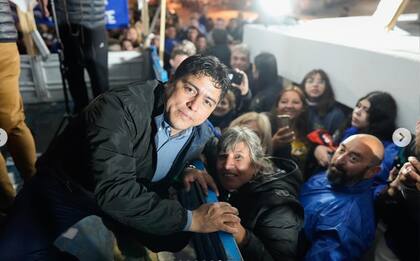 El gobernador electo de Santa Cruz, Claudio Vidal