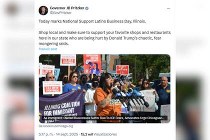 El gobernador estatal emitió un comunicado para la población de origen latino en el territorio