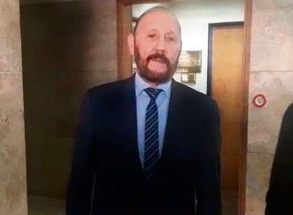 El gobernador formoseño ayer, al salir de los tribunales de Comodoro Py