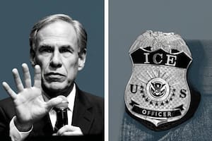 Abbott amenaza con retirar US$110 millones en fondos por la política sobre el ICE en Houston