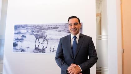 El gobernador Gustavo Valdés.