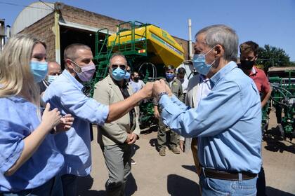 El gobernador Juan Schiaretti se puso "al hombro" la campaña del peronismo cordobés.