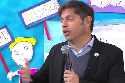 El gobernador Kicillof dijo que promoverá la educación obligatoria desde los 3 años, sin brindar mayores detalles
