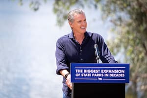 Se despide Gavin Newsom sin revelar a quién apoya en las elecciones