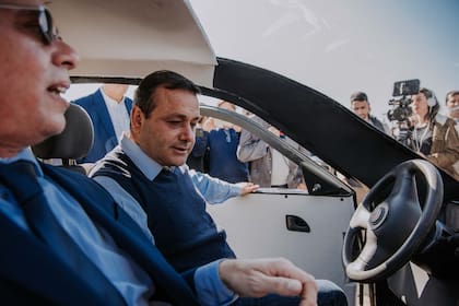 El gobernador Oscar Herrera Ahuad