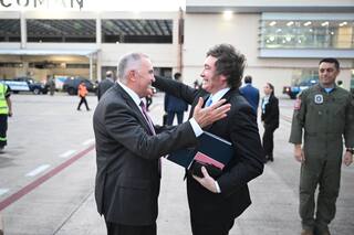 El desembarco de Milei en Tucumán, en medio de una pelea abierta entre Jaldo y el libertario Catalán