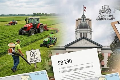 El gobernador Ron DeSantis aprobó una ley en Florida que impacta directamente en el sector agrícola