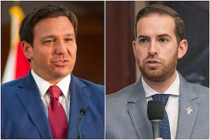 El gobernador Ron DeSantis apuntó contra el presidente de la Cámara de Representantes