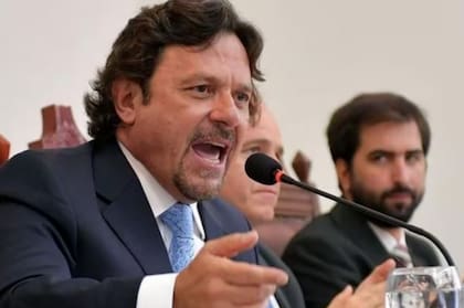 El gobernador salteño, Gustavo Sáenz