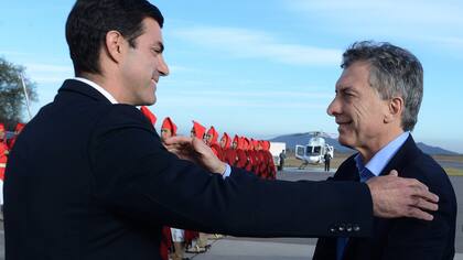 El gobernador Urtubey recibió ayer al presidente Macri en Salta