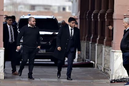 El gobernador Vidal llega a la Casa Rosada