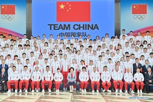 El gobierno de la República Popular China premió a los atletas que ganaron una medalla dorada en los Juegos Olímpicos de Tokio 2020
