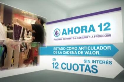 El programa Ahora 12 es uno de los incentivos que encuentran los consumidores