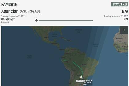 el gobierno mexicano debió cambiar el plan de vuelo ante la negativa de varios países de cruzar su espacio aéreo