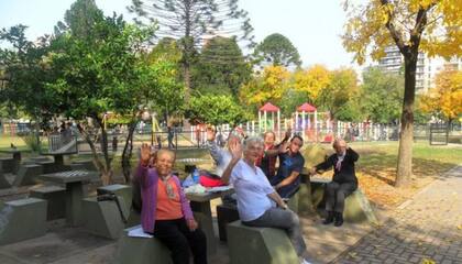 El gobierno nombró una plaza en Villa del Parque Romeo Raffo Bontá, en honor del creador del Día del Vecino