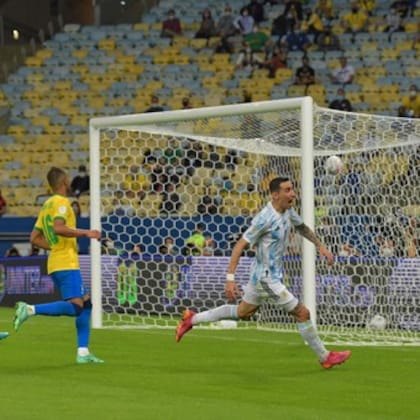 El gol de Ángel Di María que rompió la "pared" y le dio el título a la selección argentina