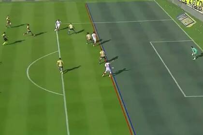 El gol de Barracas, rodeado de polémica