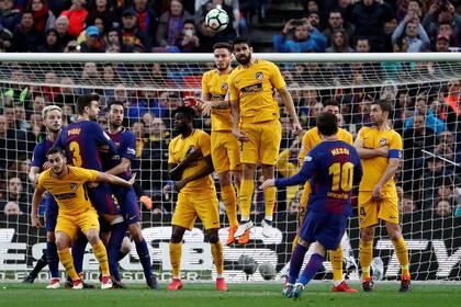 El gol No. 600 de Lionel Messi