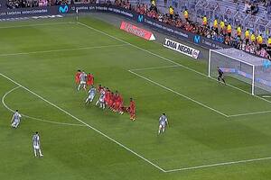 El golazo de Messi de tiro libre para el 2 a 0 definitivo ante Panamá