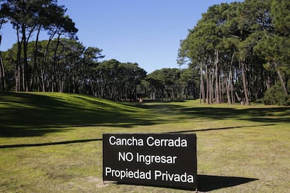 El golf permanece cerrado desde el pasado 30 de abril
