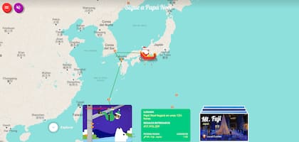 El Google Santa Tracker informa dónde será Navidad próximamente, donde ya pasó y la cantidad de regalos entregados, entre otros datos