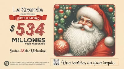 El Gordo de Navidad 2024 CABA se sortea el 28 de diciembre
