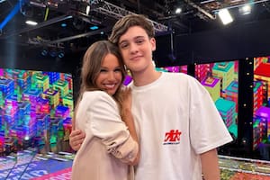 El gracioso ida y vuelta entre Pampita y Bautista Vicuña que sorprendió en Los 8 Escalones