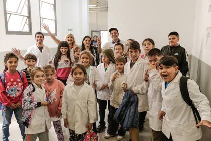 El grado de nivelación del Isauro está dividido en dos grupos: los menores de 10 años van a uno y quienes tienen entre 11 y 13 años, van al otro