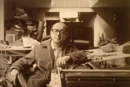 El gran Antonio Berni le regaló a Apolinar su grabado Criollos.