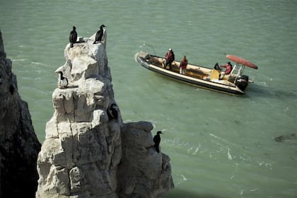 El gran cañón: la ría, desde los panorámicos Miradores de Darwin