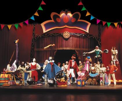 El Gran Circo, puesta en escena de Ariel Bufano