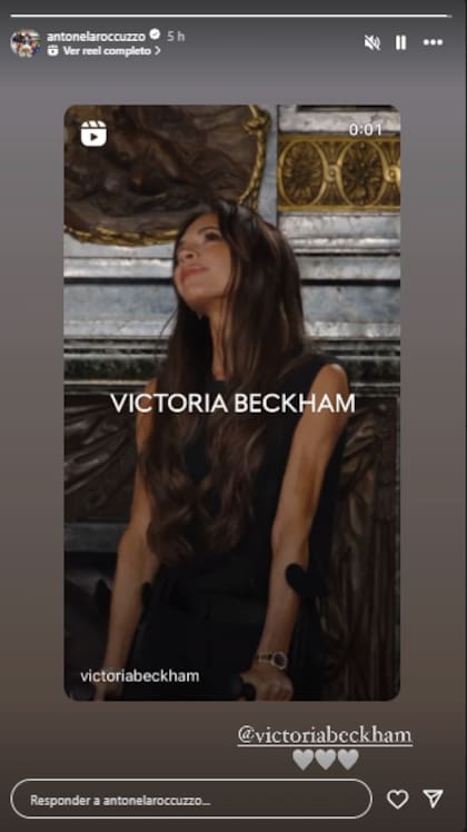 El gran gesto de Anto Roccuzzo con Victoria Beckham (Foto: Instagram @antonelaroccuzzo)