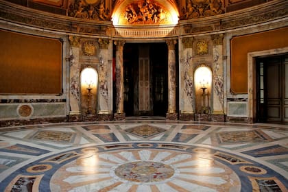  El Gran Hall de Honor, uno de los ambientes más imponentes del Palacio