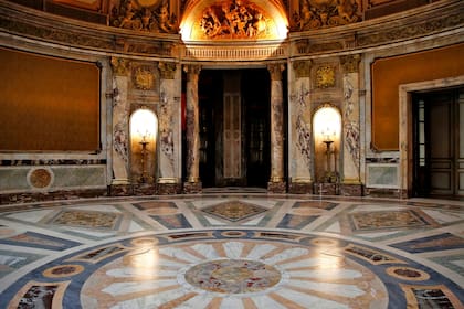 El Gran Hall de Honor, uno de los ambientes más imponentes del Palacio