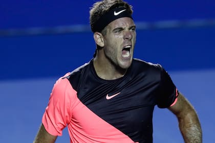 El grito de Del Potro: venció a Thiem y está en semifinales del ATP 500 de Acapulco