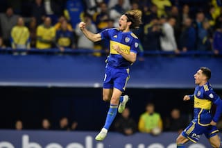 El golazo de Cavani y un grueso error de Banfield que aprovechó Merentiel en la goleada de Boca