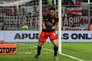 El ciclotímico Palavecino, otra vez en carrera en River: le dio la razón a Gallardo (o no...)