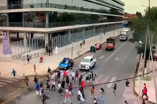 Video: así fue el intento de toma del Ministerio de Desarrollo porteño