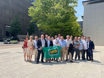 El grupo de productores argentinos que visitó Japón