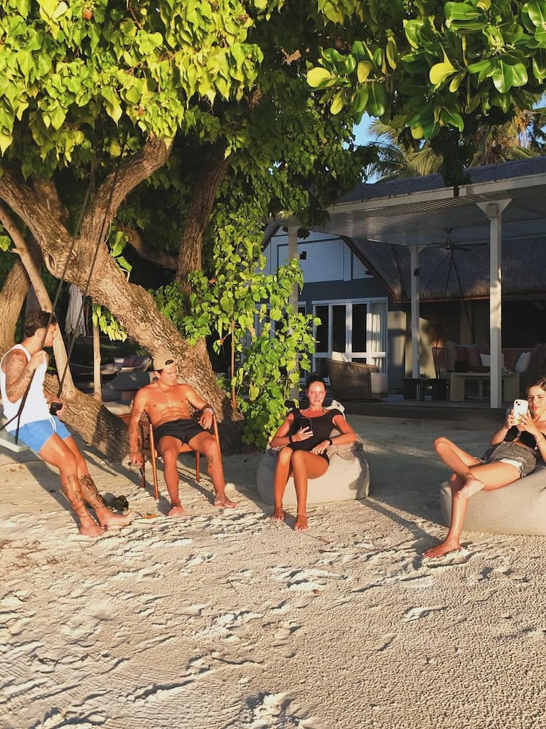 El grupo disfruto de unos días de descanso (Foto: @leoparedes20)