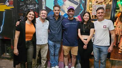 El grupo fundador del Club Argentino de Tecnología